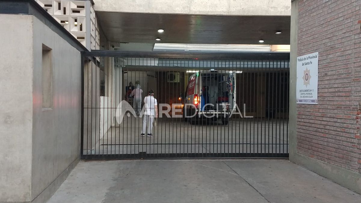 Así llegó al Hospital Cullen la primera paciente con coronavirus de Santa Fe