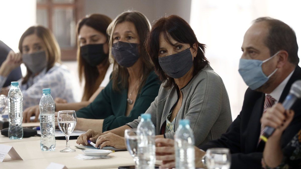 La ministra de Seguridad, Sabrina Frederic participó de las jornadas junto a la titular de la AFIP, Mercedes Marcó del Pont.