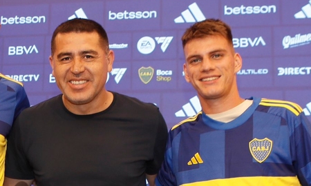 El mensaje de Juan Román Riquelme a Kevin Zenón. El mensaje de Juan Román Riquelme a Kevin Zenón.