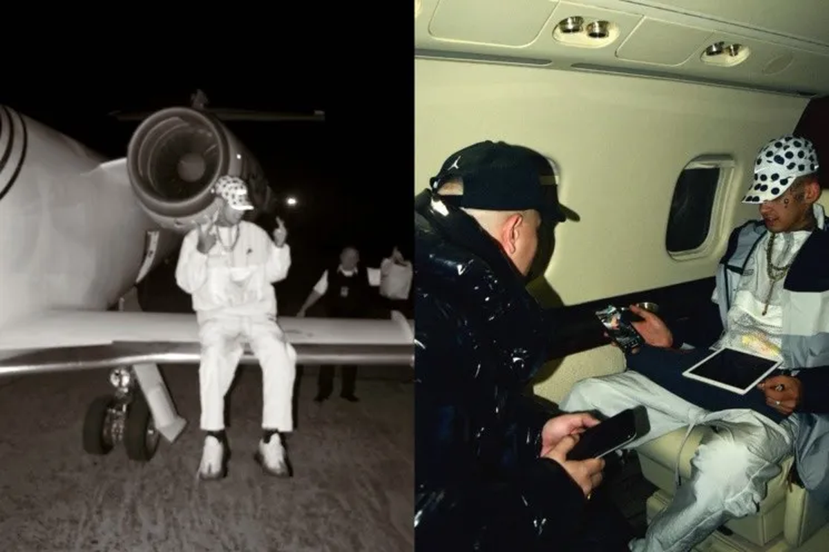 L-Gante adquirió un avión privado.