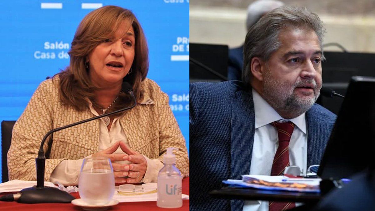 Frana y Mirabella recordaron que después de muchos años se había logrado que el nuevo puente entre Santa Fe y Santo Tomé se incluya en el Presupuesto.
