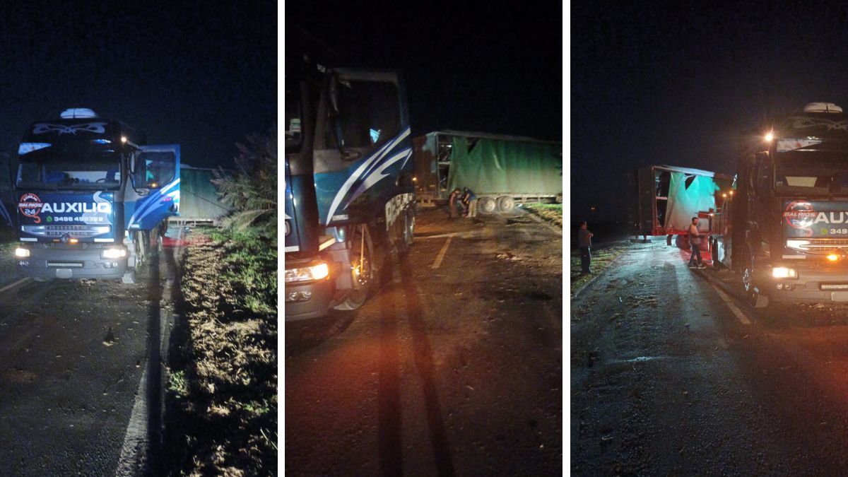 El corte total de ese tramo de la ruta 11 se mantuvo hasta las últimas horas de jueves