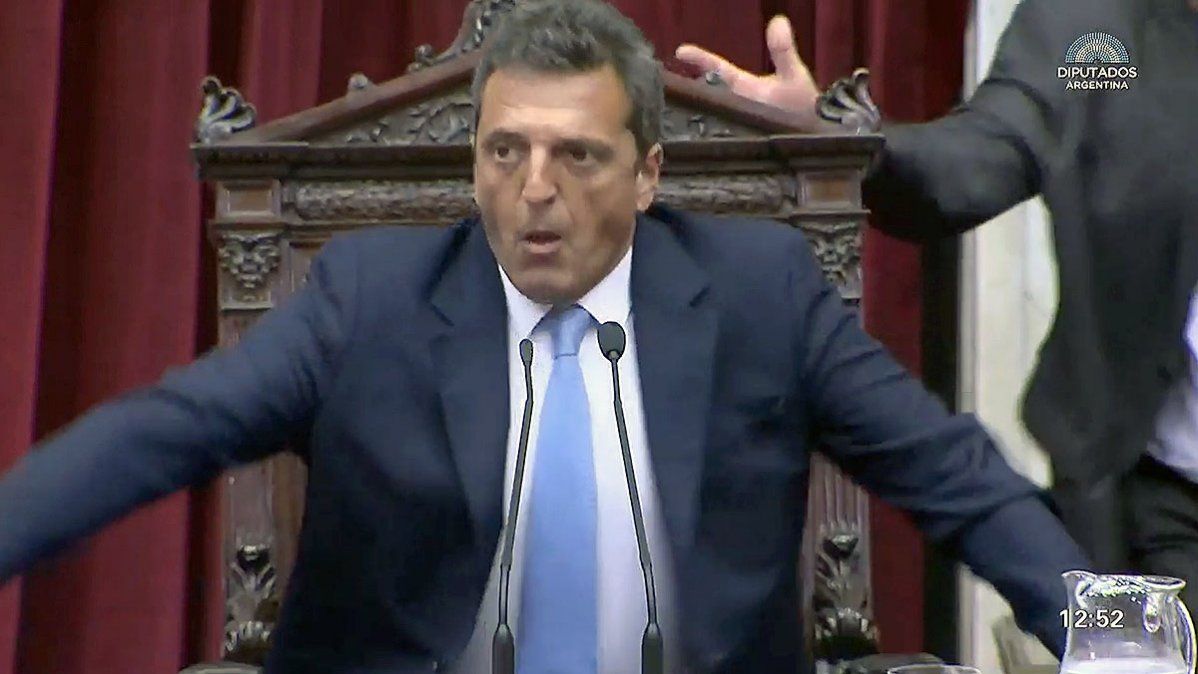 El presidente de la Cámara de Diputados de la Nación