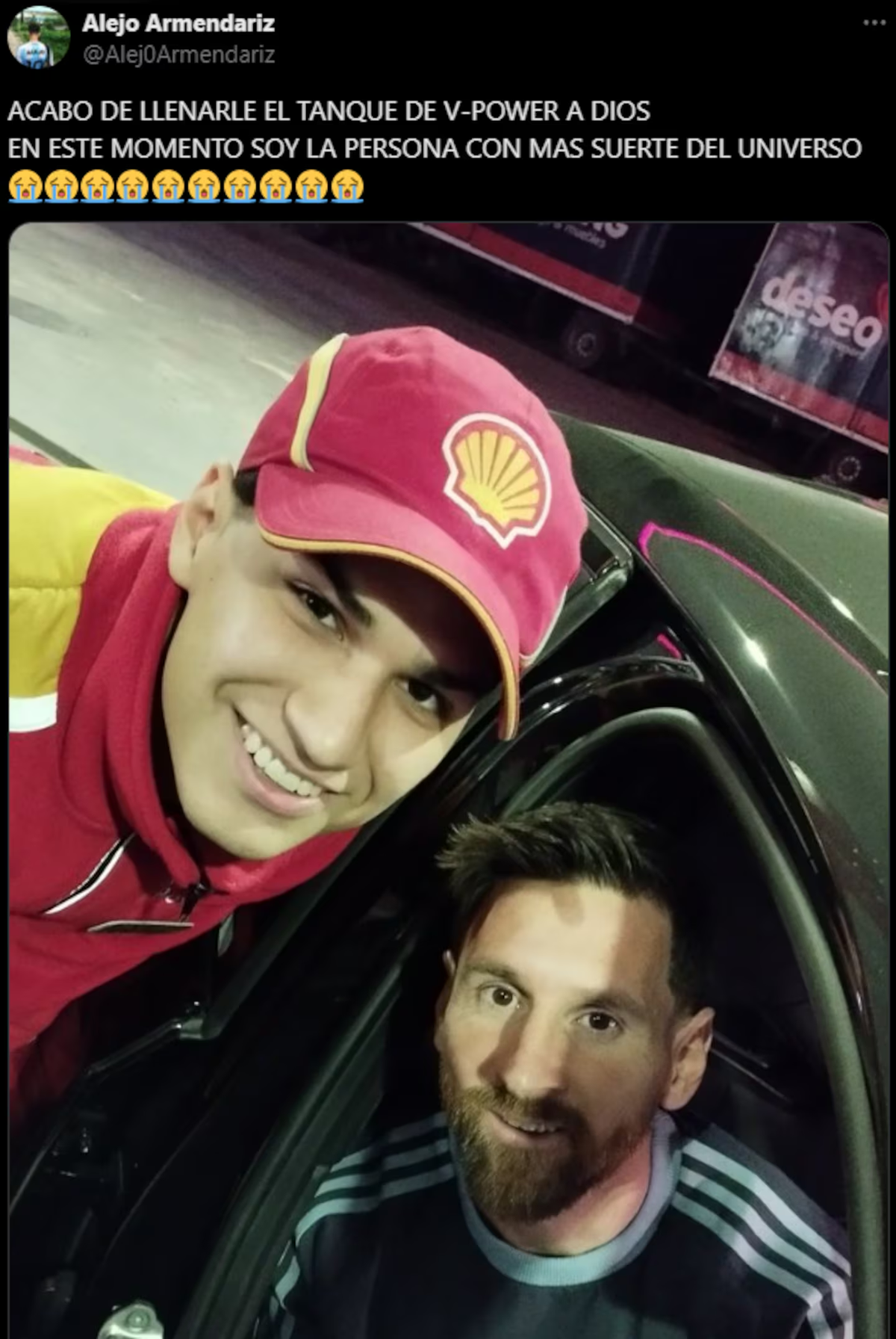 Un playero reveló qué nafta pidió Lionel Messi, el capitán de la Selección Argentina. Un playero reveló qué nafta pidió Lionel Messi, el capitán de la Selección Argentina.