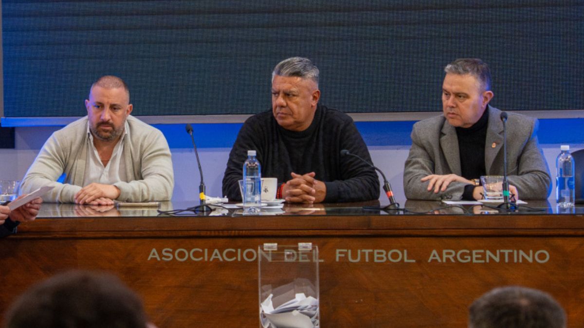 AFA confirmó los delegados de la Primera Nacional