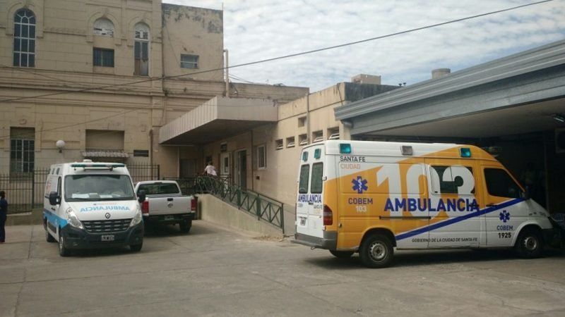 Ingresó al Cullen un joven herido en San Jorge