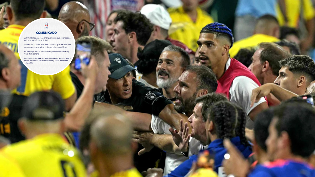 El comunicado de la Conmebol tras el escándalo en el final de Uruguay-Colombia