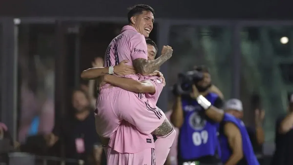 La especial dedicatoria de Facundo Farías tras su gol en Inter Miami. La especial dedicatoria de Facundo Farías tras su gol en Inter Miami.