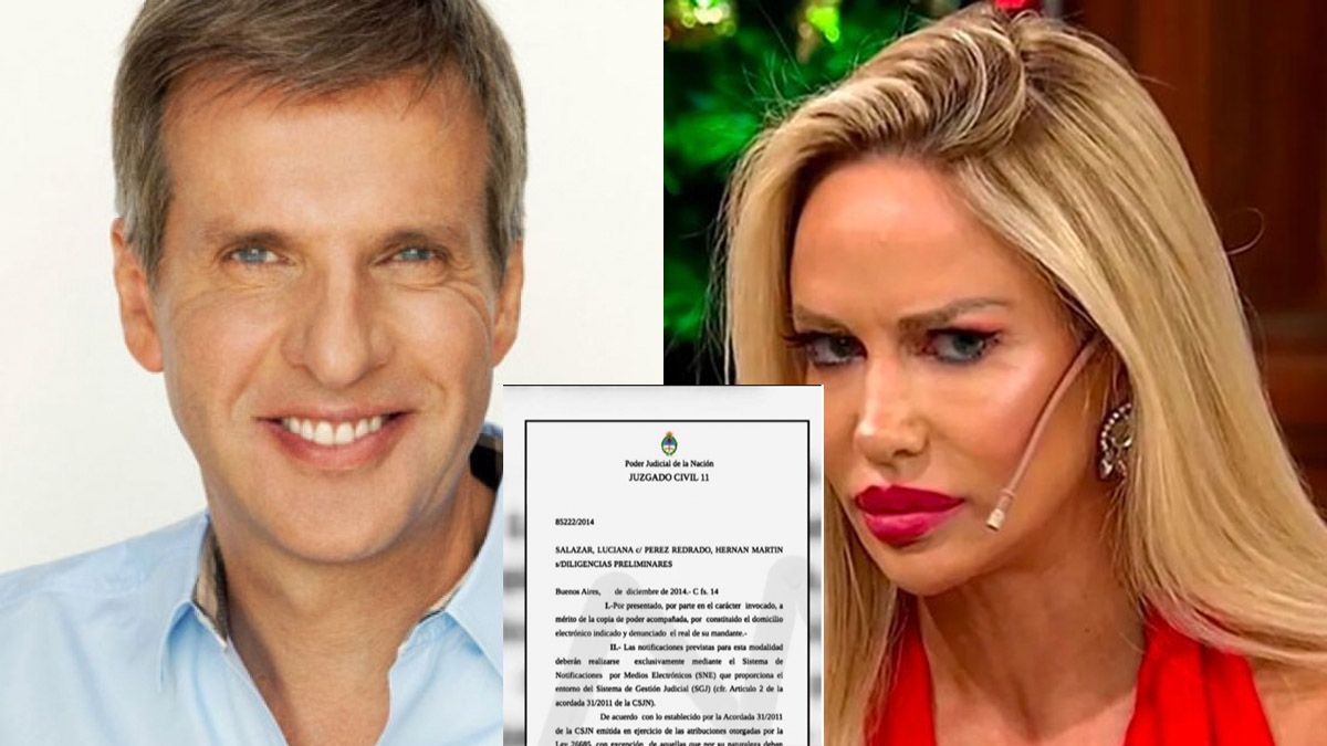 Apareció el documento que prueba que existe un contrato entre Luciana Salazar y Martín Redrado