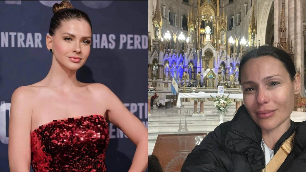 La emotiva reacción de La China Suárez con Pampita tras la peregrinación a Luján