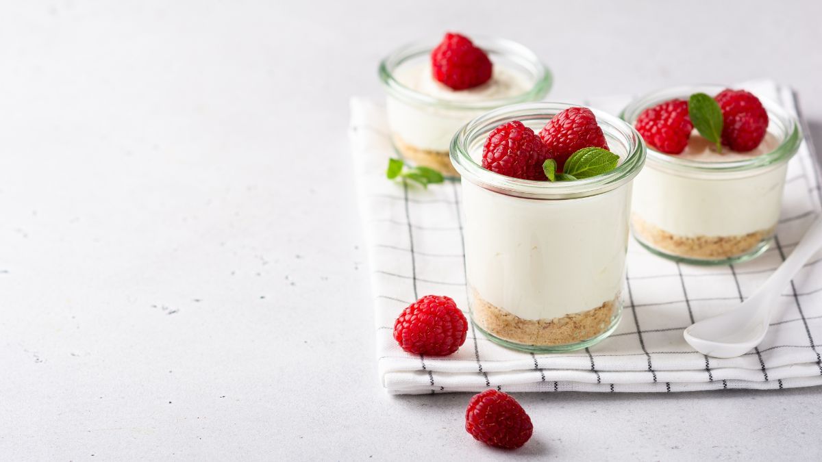 Prepará mini cheesecakes en vaso con esta receta sencilla y rápida.&nbsp;