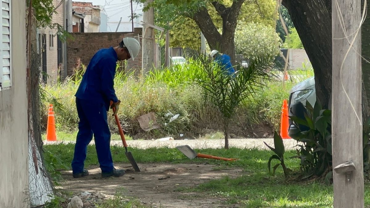 Una pérdida de gas se registró tras la ruptura de una caño en Santo Tome.&nbsp;