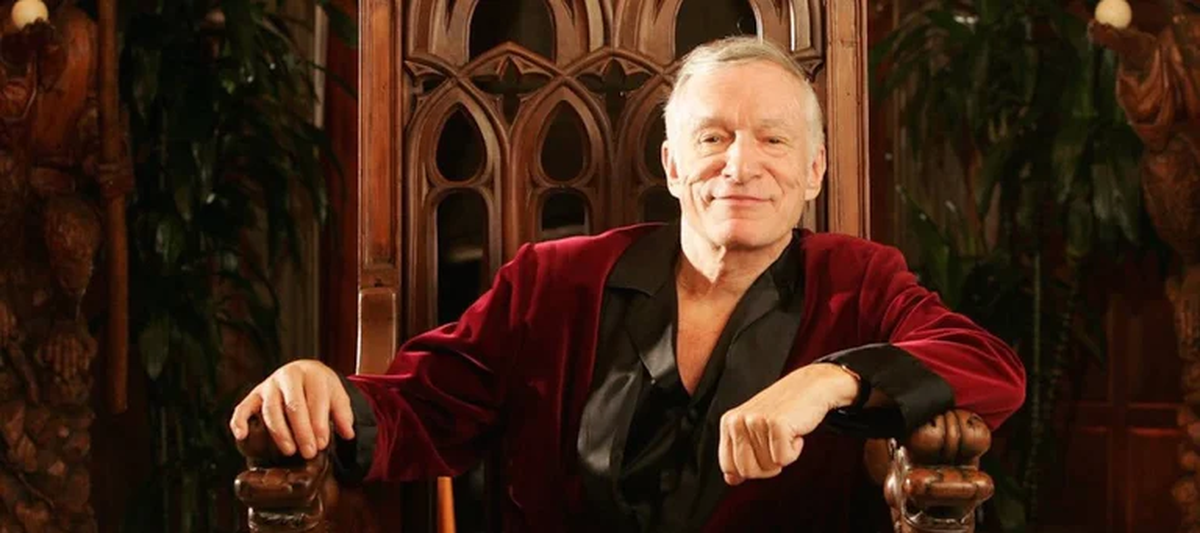 Hugh Hefner, el fundador de la revista Playboy.