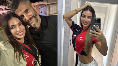 Eli Serafini y su apoyo incondicional a Ariel Pereyra en Colón: conocé a la modelo que enamoró al 