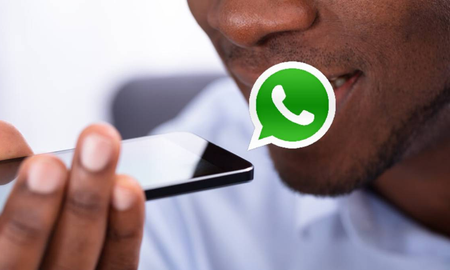 Puedes oír una nota de voz que grabes para un contacto de WhatsApp antes de enviarla. Puedes oír una nota de voz que grabes para un contacto de WhatsApp antes de enviarla.