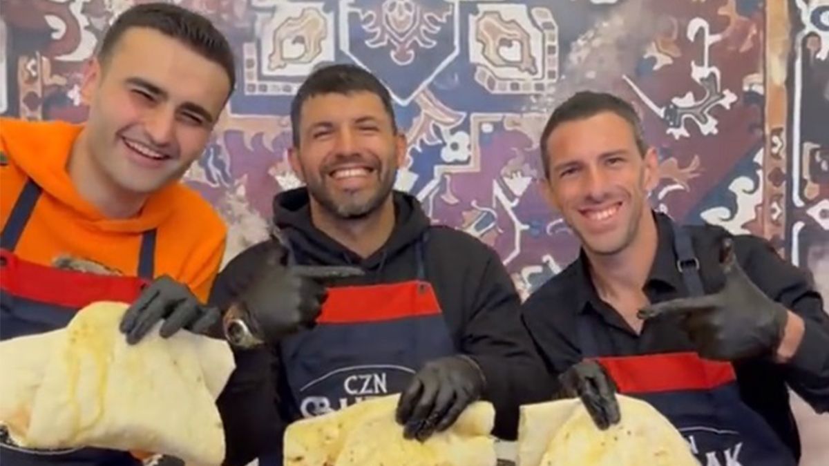 Kun Agüero y Maxi Rodríguez protagonizan el último video del famoso chef turco CZN Burak.