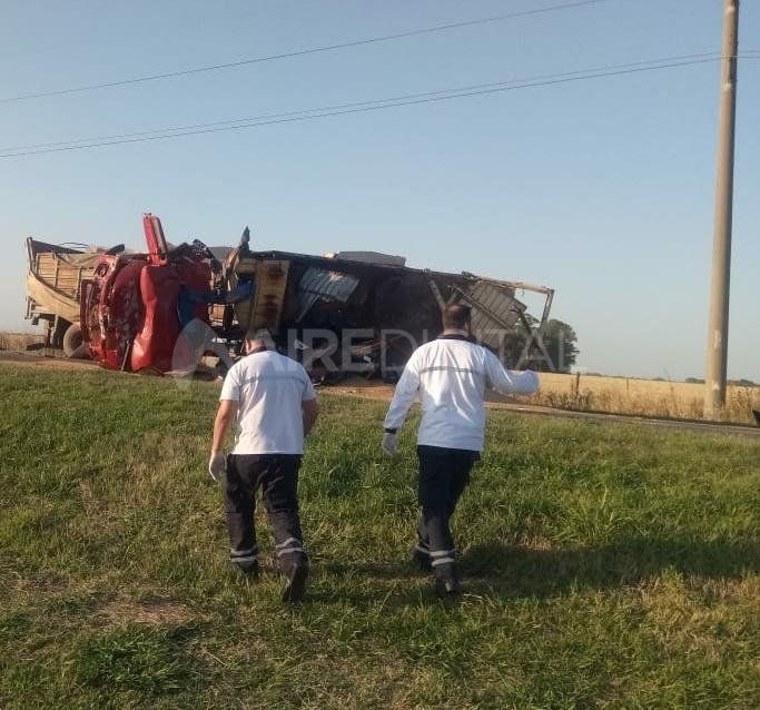 Fatal choque en cadena en la Autopista Santa Fe - Rosario: hay una persona fallecida