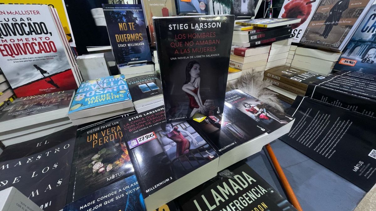 Librería Mauro Yardín recomienda la saga Millennium.