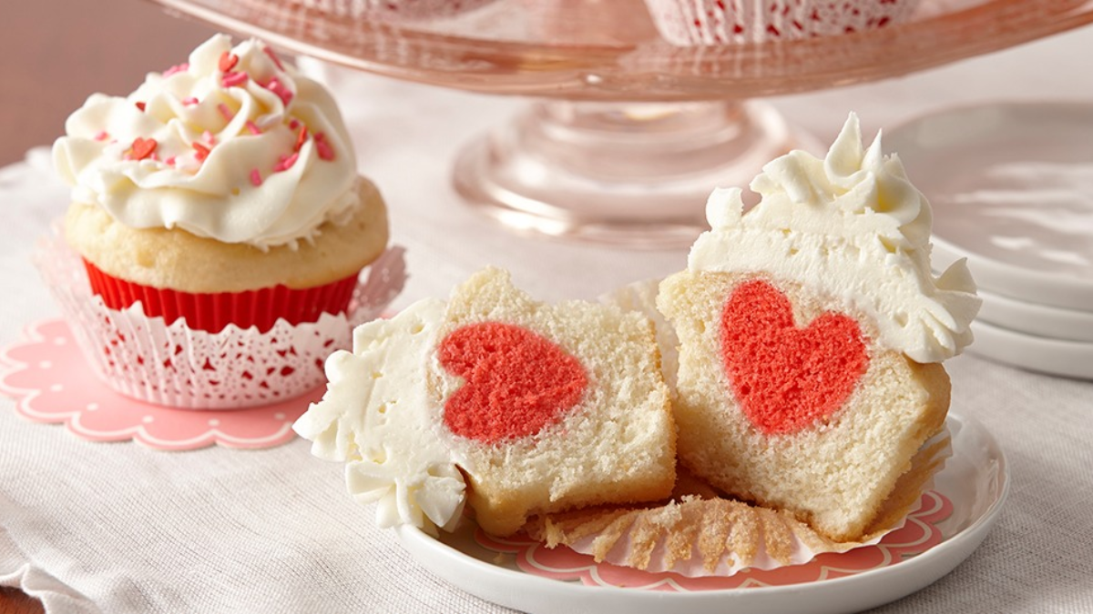 Muffins sorpresa: la receta sencilla y rápida para sorprender a tu pareja en San Valentín