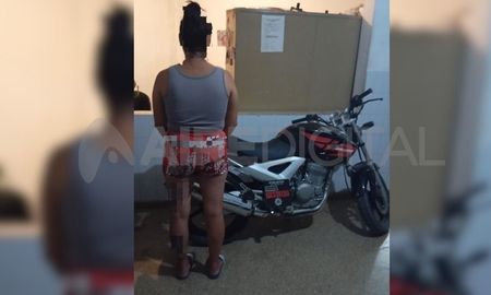 Santa Fe: detuvieron a una mujer por el robo de una moto