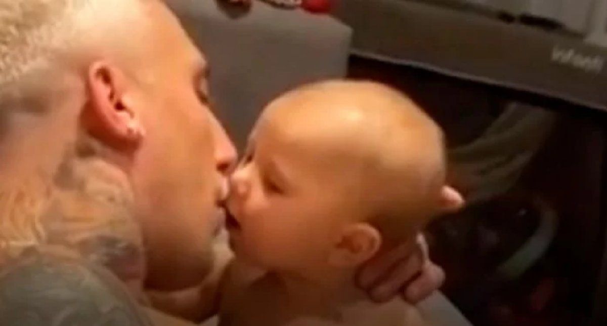 El Polaco fue muy criticado en Instagram por subir un video donde le da un beso a su hija menor