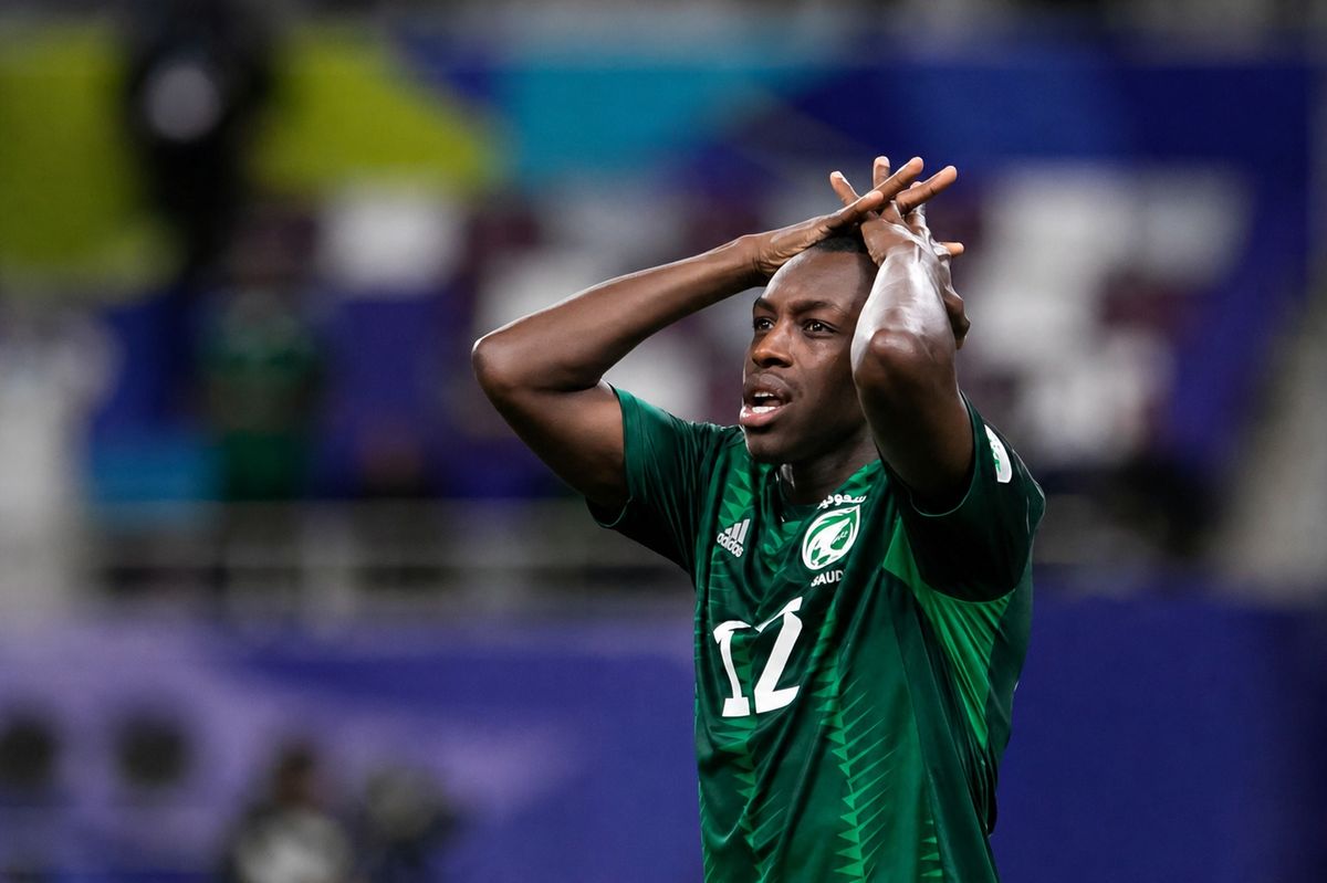 Saud Abdulhamid, una de las figuras de la selección de Arabia Saudita. Saud Abdulhamid, una de las figuras de la selección de Arabia Saudita.