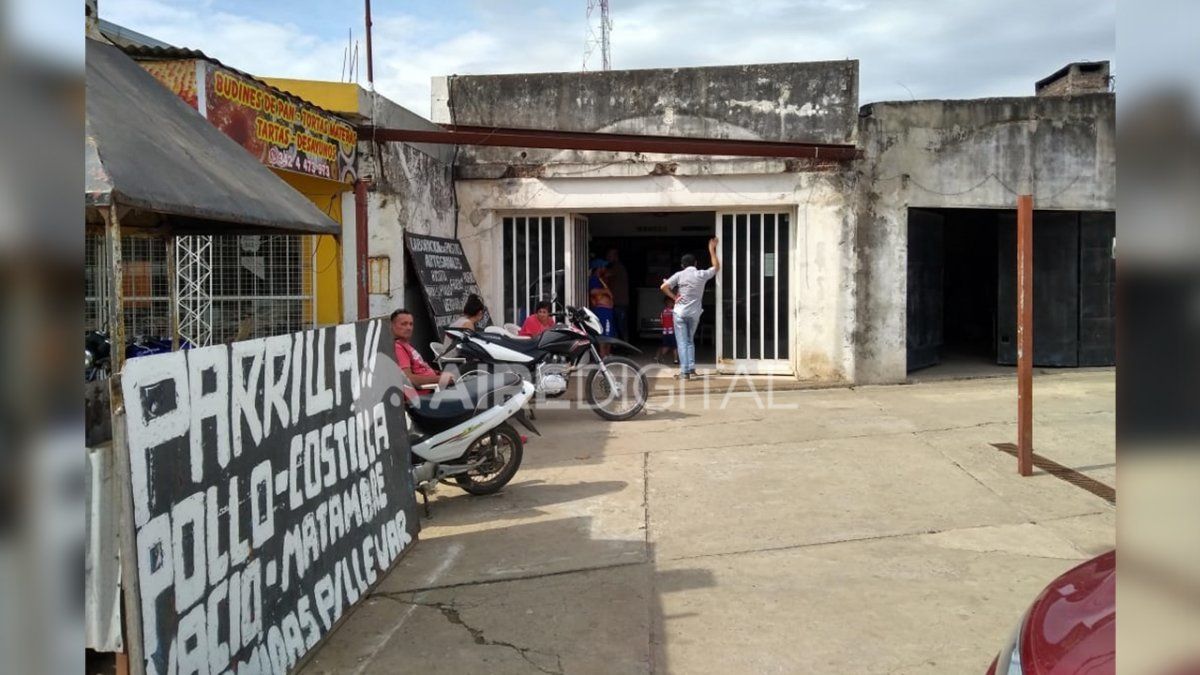 El local donde ocurrió el asesinato del comerciante santafesino.&nbsp;