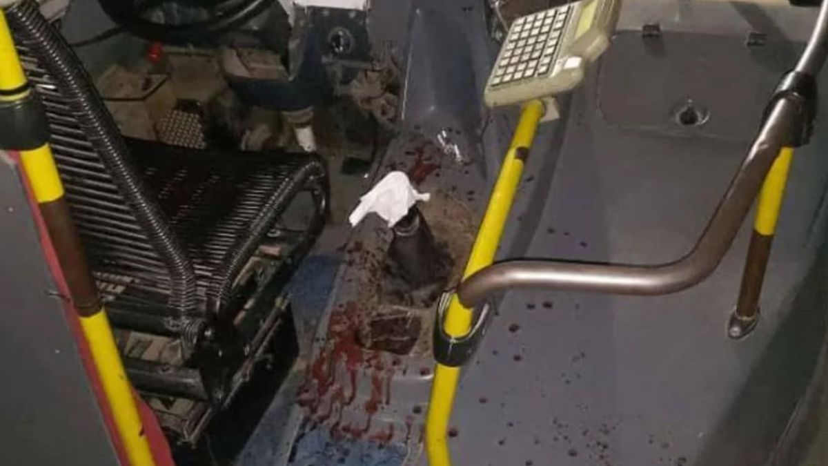 Horror en José C. Paz: le cortaron los dedos a un colectivero con un machete para robarle
