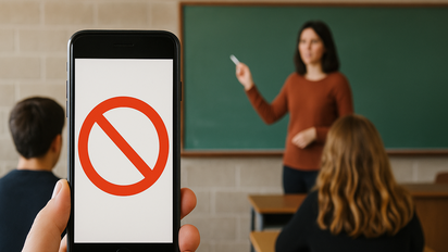 Prohibir el celular en las aulas equivaldría a cinco días extra de clases al año