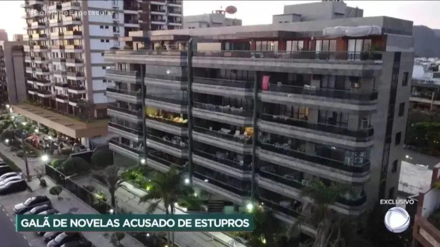 El lujoso departamento de Darthés en Brasil. 