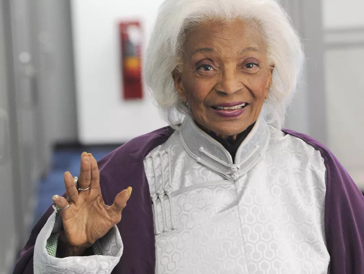Nichelle Nichols, la actriz que se metió en el corazón de todos los trekkies.