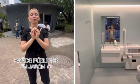 Es argentina, mostró como son los baños en Japón y se hizo viral en TikTok. Es argentina, mostró como son los baños en Japón y se hizo viral en TikTok.