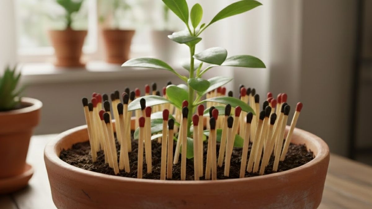 Usar fósforos en las plantas mejora raíces