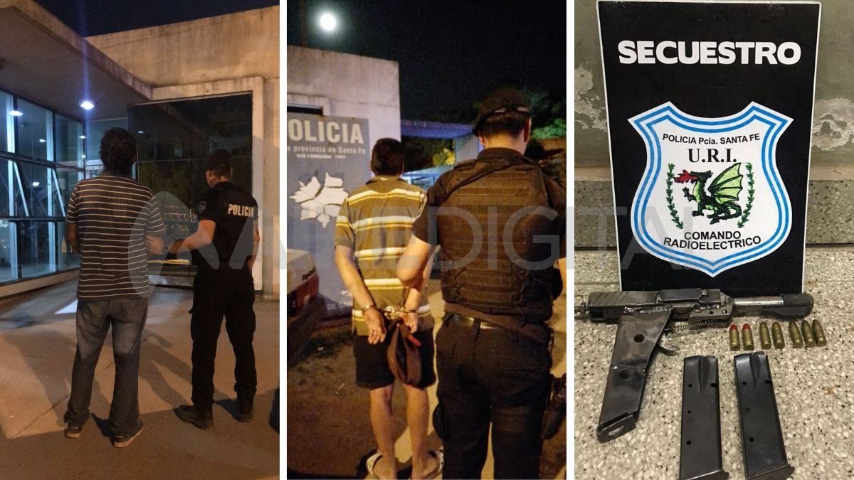 Dos personas detenidas y una tumbera secuestrada.