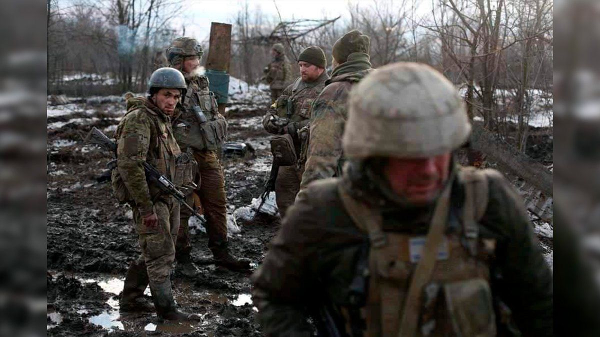 Los ucranianos esperaban el apoyo de las potencias europeas con tropas en su territorio.