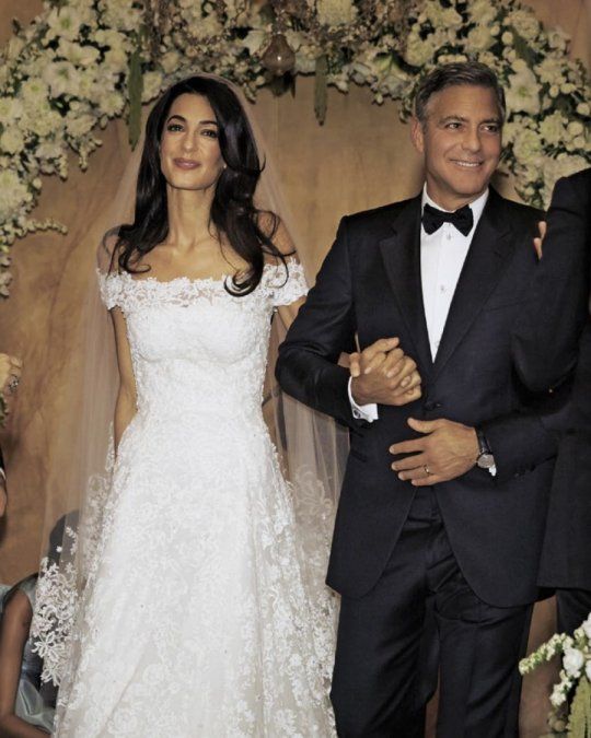 El casamiento de George Clooney y Amal Alamuddin en Venecia. 
