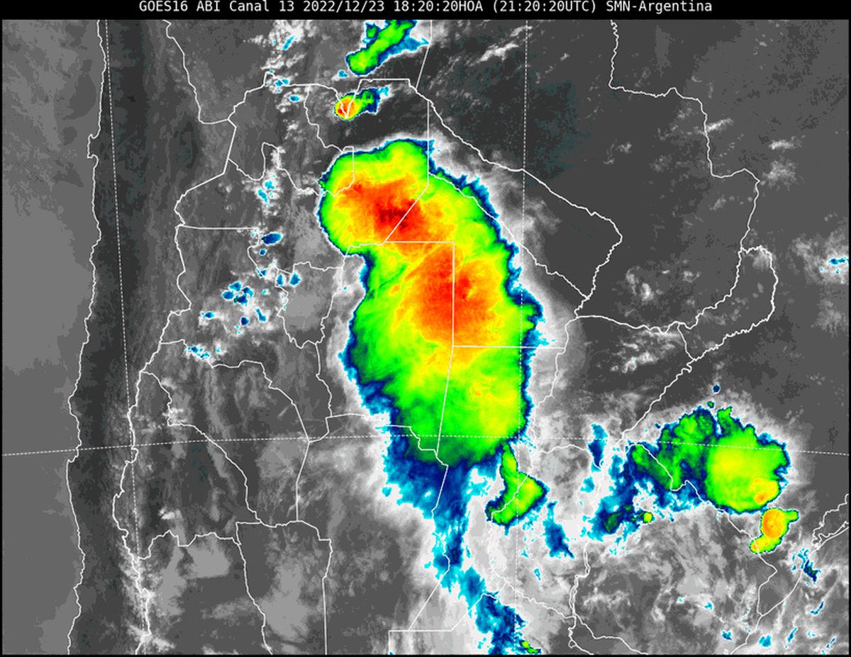 Imagen satelital.-