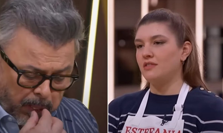 Donato de Santis le escupió el plato de Estefanía Herlein en MasterChef por un error imperdonable Donato de Santis le escupió el plato de Estefanía Herlein en MasterChef por un error imperdonable