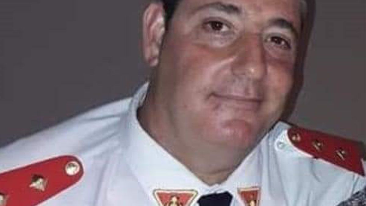 El jefe de bomberos voluntarios de la ciudad de Recreo y jefe de la regional IV de Bomberos