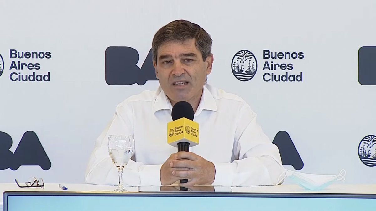 El ministro de Salud porteño