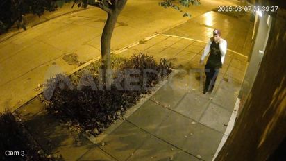 Brutal ataque a una anciana de 87 años en Santa Fe: un sospechoso quedó filmado