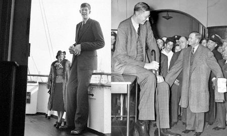 Robert Wadlow, el hombre más alto del mundo. Robert Wadlow, el hombre más alto del mundo.