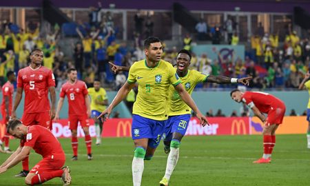 Brasil le ganó a Suiza por la mínima y avanzó a octavos de final del Mundial Qatar 2022. Brasil le ganó a Suiza por la mínima y avanzó a octavos de final del Mundial Qatar 2022.