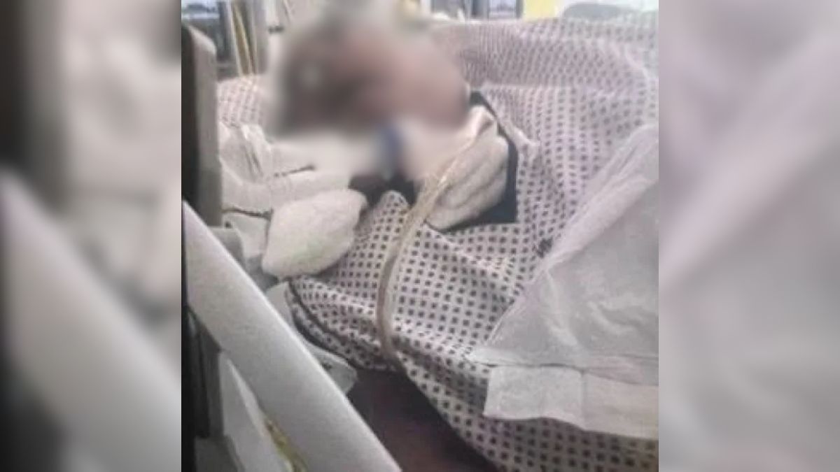 La foto de Jorge Lanata que se filtró desde el Hospital Italiano. La foto de Jorge Lanata que se filtró desde el Hospital Italiano.