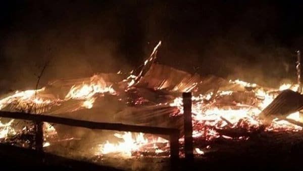 Mapuches incendiaron iglesias en el sur de Chile