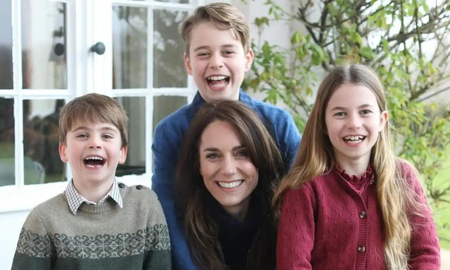 La familia real retractó la foto de Kate Middleton La familia real retractó la foto de Kate Middleton