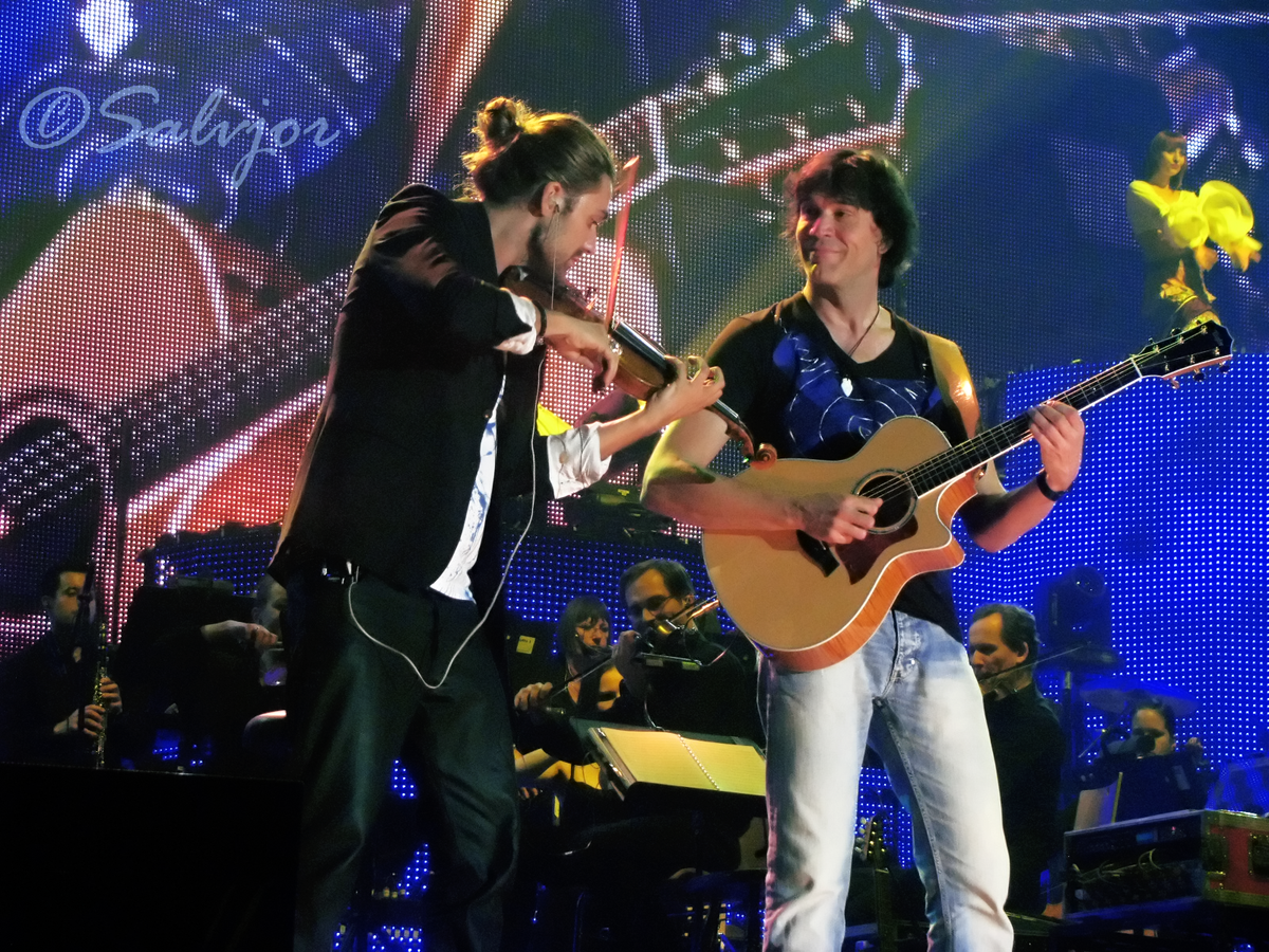 David Garrett y Franck van der Heijden