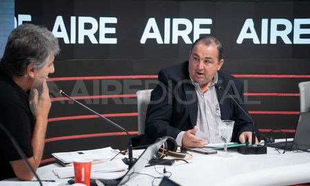 El intendente Poletti visita los estudios de AIRE. El intendente Poletti visita los estudios de AIRE.