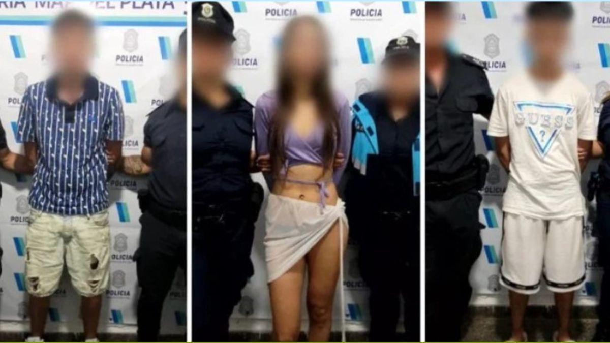 Tres de los ocho detenidos