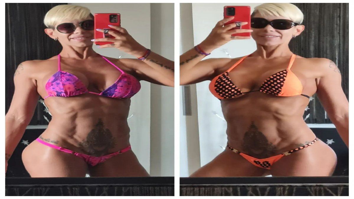 Mónica Farro se volvió fitness.